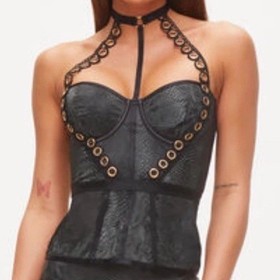 Ann Summers - ROXANNE CORSET SIZE XLARGE 20-22 - NEW With Tags - RRP&pound;40