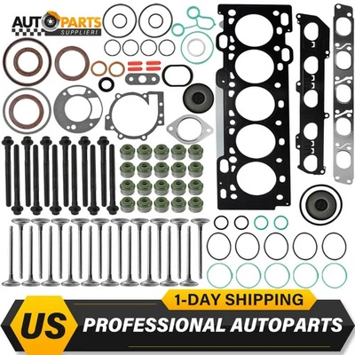 Válvulas de escape de admisión y junta de culata y perno para Volvo C30 S60 S70 V40 V60 Foto 1 de 4