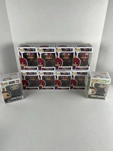 Lot of 10 Assorted Funko Pop Action Figures Marvel Fortnite Star Wars - Picture 1 of 9