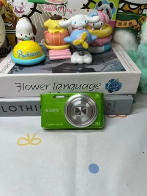 SONY Cyber-shot DSC-W730 16.1MP CCD Vintage Digital Camera -Green - Image 1 of 4