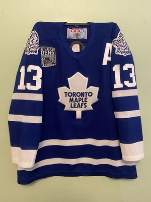 Mats Sundin Toronto Maple Leafs 1995-96 Jersey CCM Grande Foto 1 de 3