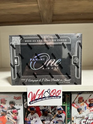 2022/23 Panini One & One NBA Basketball Factory Sealed Hobby Card Box Downtown! - Image 1 of 4