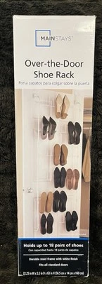 Zapatero Over-The-Door 18 pares de Mainstays nuevo en caja sellada Foto 1 de 4