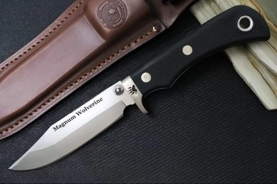 Cuchillos de Alaska Magnum Wolverine Hoja Fija - Mango Surgrip / Herramienta D2 Acero / Foto 1 de 4