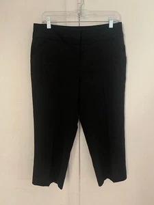 Nicole Miller New York Women Black Dress Pants 8 - Picture 1 of 3
