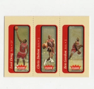 2004-05 Fleer Tradition Luol Deng/Chris Duhon/Ben Gordon - Picture 1 of 1