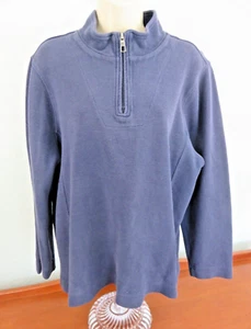Coldwater Creek Damen Blau Langarm Pullover Jacke Größe L - Bild 1 von 6