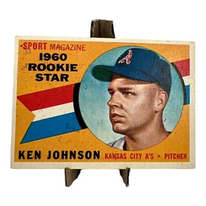 1960 Topps #135 Ken Johnson RS RC Sports Magazine Card Vintage - Picture 1 of 3