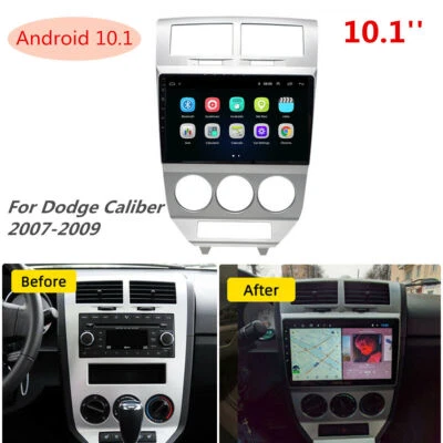 For Dodge Caliber 2007-2009 Android 10.1 WiFi Stereo Radio GPS Navigation 10.1'' - image 1 of 4