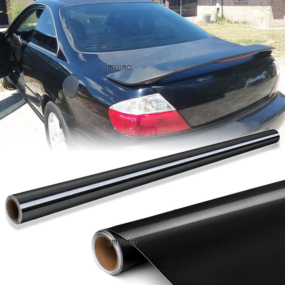 Carbon Fiber Vinyl Film Wrap Sticker Decal Bubble Free Air Release For Acura CL - Image 1 of 4