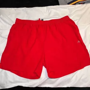 Pantalones Cortos para Correr Haimont Rojo 7" Cintura Elástica Ajuste Seco Entrenamiento -XXL - Imagen 1 de 7
