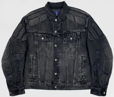 Yeezy GAP Balenciaga mensz XL Padded Denim Jacket “Grey Wash” CHINA🇨🇳*RP$440* - Image 1 of 4