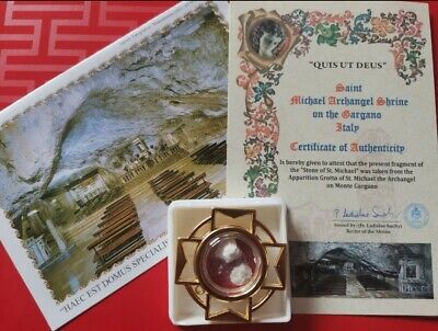 Reliquia Piedra De San Miguel Arcangel Con Certificado  • 45€