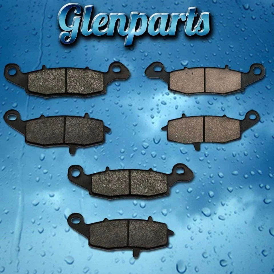 FRONT REAR BRAKE Pads Fits KAWASAKI VN800 VN 800 VULCAN 800 DRIFTER 1999-2006 - Image 1 of 1