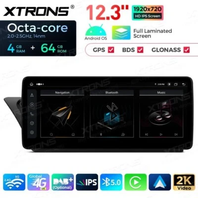 AUTORADIO ANDROID 4/64GB AUDI A4 A5 2008-2016 STEREO AUTO TOUCH 12.3" WIFI NAVI - Immagine 1 di 4