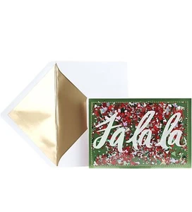 NEW Hallmark Signature Confetti Shaker Christmas Card Money or Gift card Holder - Picture 1 of 9