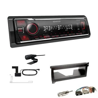 Kenwood KMM-BT408 DAB+ Auto Radio Bluetooth für Jeep Cherokee 1997-2000 schwarz - Bild 1 von 4