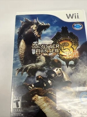Monster Hunter 3 Tri Nintendo Wii Demo Disc 2009 Gamestop Promotional Capcom - Image 1 of 4
