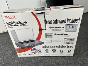 Vintage Xerox 4800 One Touch 48 bit True Colour Scanner Boxed &Power Leads - Picture 1 of 11