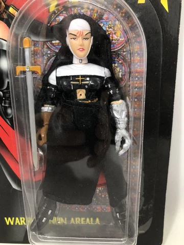 Vintage Warrior Nun Areala~Action Figure~1996~Ben Dunn~Arctic Press Cover