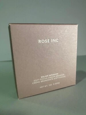 Bronceador crema enfoque suave infusión solar ROSE INC 15 g/0,52 oz - Seychelles NUEVO Foto 1 de 3