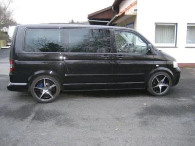 Für VW T5 BUS MULTIVAN TRANSPORTER KAW Tieferlegungsfedern Federn 55/45 - Bild 1 von 2