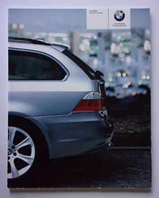 BMW 5 SERIES TOURING orig 2006 UK Mkt Prestige Brochure - 550i 530i 525i 523i - Image 1 of 4