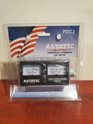 Astatic PDC2 SWR/Power/Field Strength Test Meter CB Ham Radio - Image 1 of 2