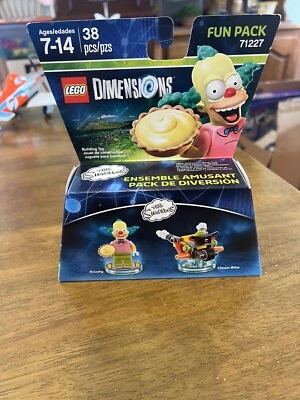 LEGO 71227 Dimensions Fun Pack Krusty Clown Minifigure Fig Bike the Simpsons PIE - Image 1 of 4