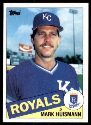 1985 TOPPS BASEBALL KANSAS CITY ROYALS #644 MARK HUISMANN - Image 1 of 2