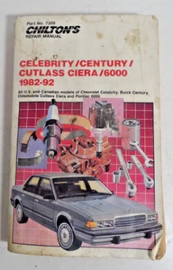 Chilton's repair manual 1982-82 celebrity/century/ cutass ciera / 6000 - Foto 1 di 1