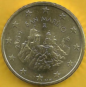 SAN MARINO 50 Eurocent Kursmünze 2014 bankfrisch Münze aus Rolle - Bild 1 von 3