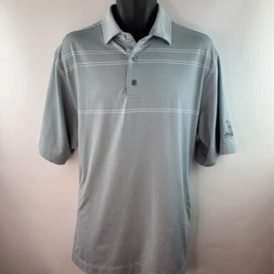 Polos Bolingbrook Club de Golf FootJoy para Hombres Gris Rayas Mangas Cortas Elastizados XL - Imagen 1 de 7