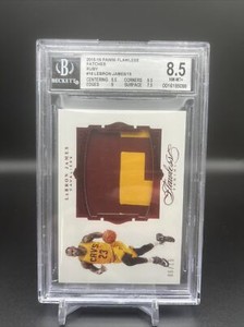 2015/16 Panini Flawless Ruby Patch color match & Jersey # 6/15 Game Used BGS 8.5