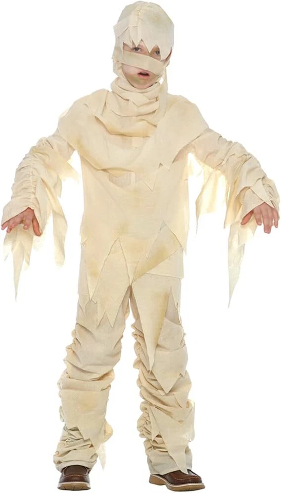 Disfraz de momia egipcia para niños niños niñas traje de Halloween egipcio aterrador Foto 1 de 4