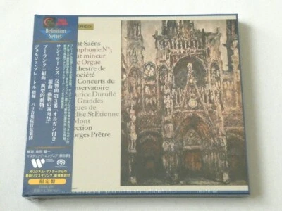 Georges Prêtre Saint-Saëns Poulenc SACD Hybrid TOWER RECORDS JAPAN - Image 1 of 2