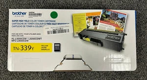 Genuine Brother TN-339Y Yellow Super High Yield Toner Sealed Cartridge - Picture 1 of 1