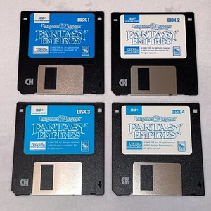 Dungeons & Dragons: Fantasy Empires 1993 IBM PC Game (4) Disquetes de 3,5" - Imagen 1 de 6