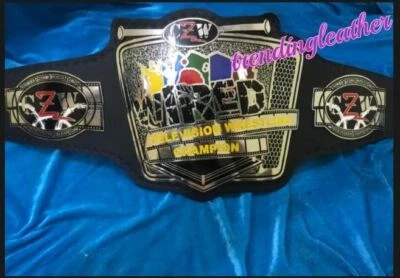 Copia de cinturón de campeonato de lucha libre de televisión con cable CZW Foto 1 de 4
