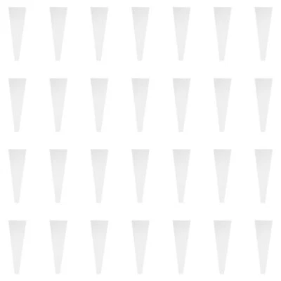 Bolsa de 100 piezas de materiales de embalaje de flores bolsa de celofán de flores rosa transparente Foto 1 de 4