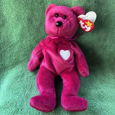 Valentina beanie baby DOB: February 14, 1998 Mint condition - Image 1 of 4