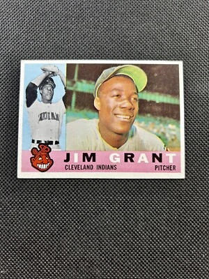 1960 Topps #14 Jim Grant Cleveland Indians High-end NM         B60#14A1 - Image 1 of 2