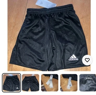 2~ Pantalones Cortos de Fútbol Juvenil Adidas Parma 16 Talla S Negros AJ5892 Deportes Verde Prima Nuevos con Etiquetas Foto 1 de 4