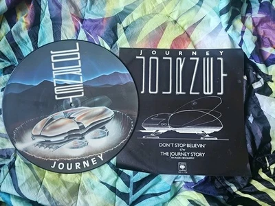 Journey Don't Stop Believin' Vinyl Record 12" Picture Disc 1982 - Image 1 of 2