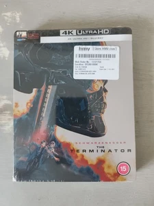 The Terminator : 4K UHD + Blu-ray UK STEELBOOK Ltd Ed. - Picture 1 of 2