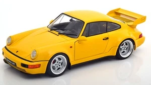 1:18 Solido Porsche 911 (964) RS 3.8 1990 amarillo - Imagen 1 de 4