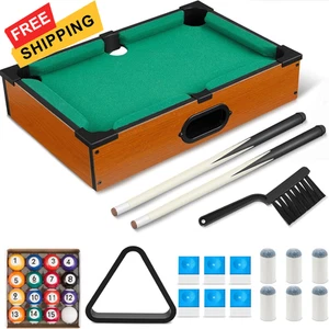Shappy Mini Pool Table Set for Cats Small Billiards Game Green - Picture 1 of 6
