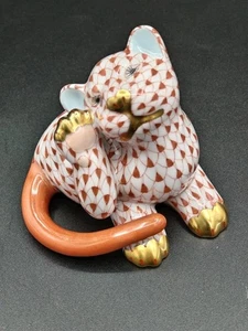 Used HEREND Zodiac Series Gold Finish Figurine - Picture 1 of 6