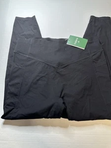 NUEVO CON ETIQUETAS Leggings Halara Negros Flujo Sin Costuras Control Abdomen Levantamiento de Glúteos Cintura Alta XL - Imagen 1 de 6