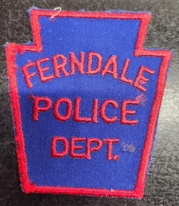 Ferndale Pennsylvania Police Patch - For Display Only - Picture 1 of 3